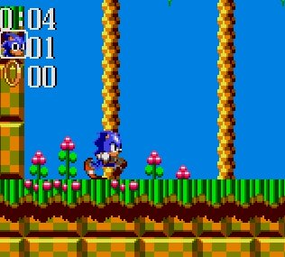 Pantallazo de Sonic & Tails (Japonés) para Gamegear