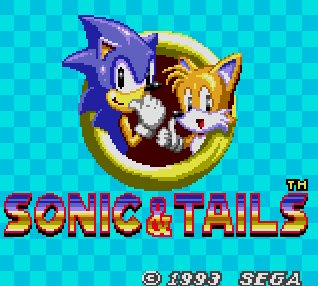 Pantallazo de Sonic & Tails (Japonés) para Gamegear