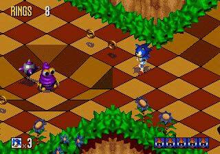 Pantallazo de Sonic 3D Blast para Sega Megadrive