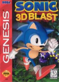 Caratula de Sonic 3D Blast para Sega Megadrive