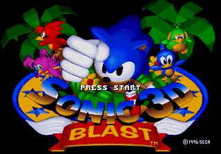 Pantallazo de Sonic 3D Blast para Sega Megadrive