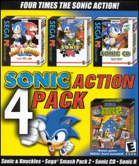 Caratula de Sonic Action 4 Pack para PC