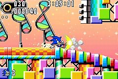 Pantallazo de Sonic Advance 2 para Game Boy Advance