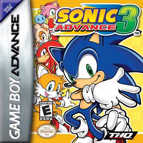Caratula de Sonic Advance 3 para Game Boy Advance