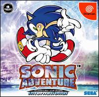 Caratula de Sonic Adventure International para Dreamcast
