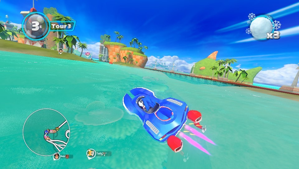 Pantallazo de Sonic All-stars Racing Transformed para PS Vita