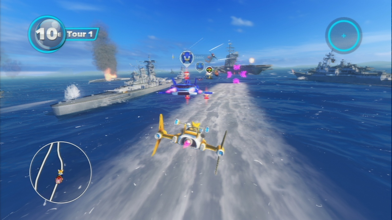 Pantallazo de Sonic All-stars Racing Transformed para Wii U