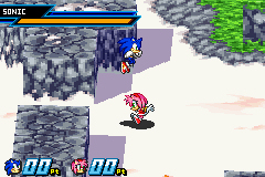 Pantallazo de Sonic Battle (Japonés) para Game Boy Advance