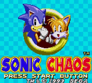 Pantallazo de Sonic Chaos para Gamegear