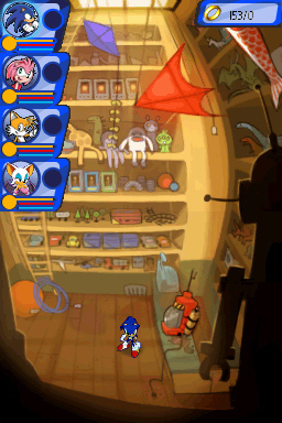 Pantallazo de Sonic Chronicles: La Hermandad Siniestra para Nintendo DS
