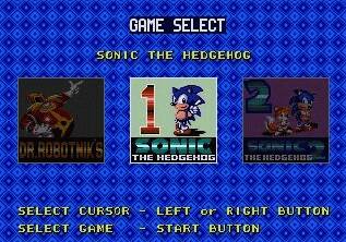 Pantallazo de Sonic Classics para Sega Megadrive
