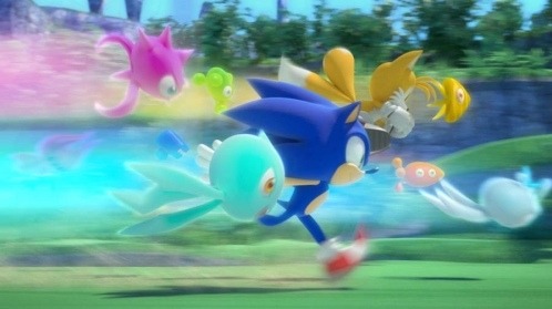 Pantallazo de Sonic Colours para Wii