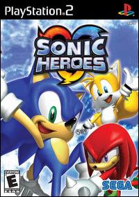Caratula de Sonic Heroes para PlayStation 2