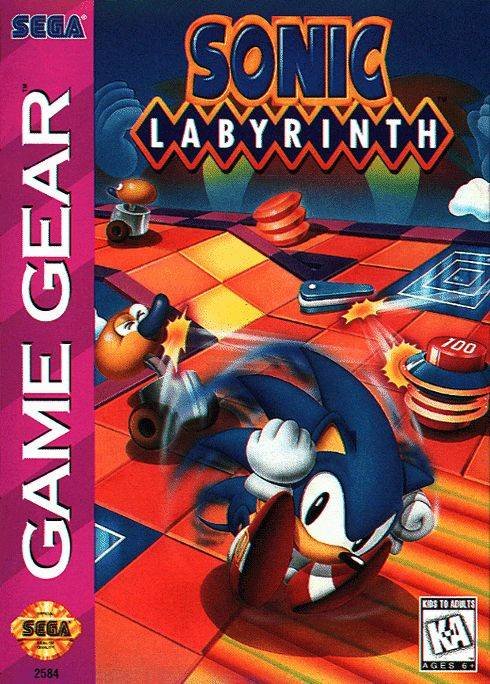 Caratula de Sonic Labyrinth para Gamegear