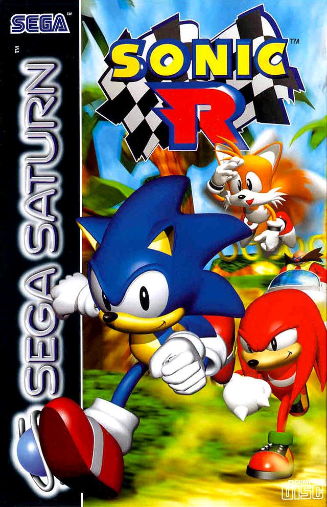 Caratula de Sonic R para Sega Saturn
