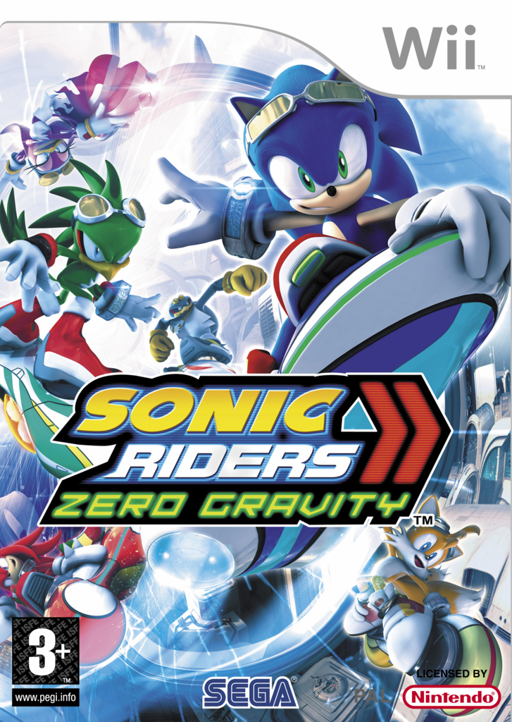 Caratula de Sonic Riders: Zero Gravity para Wii