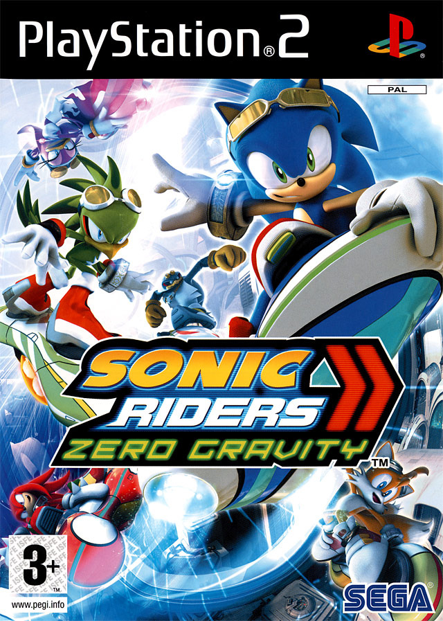 Caratula de Sonic Riders Zero Gravity para PlayStation 2