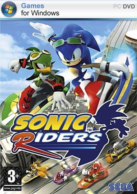 Caratula de Sonic Riders para PC