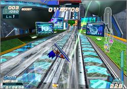 Pantallazo de Sonic Riders para PlayStation 2