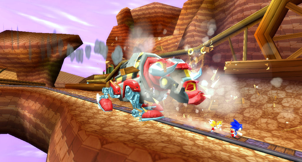 Pantallazo de Sonic Rivals 2 para PSP