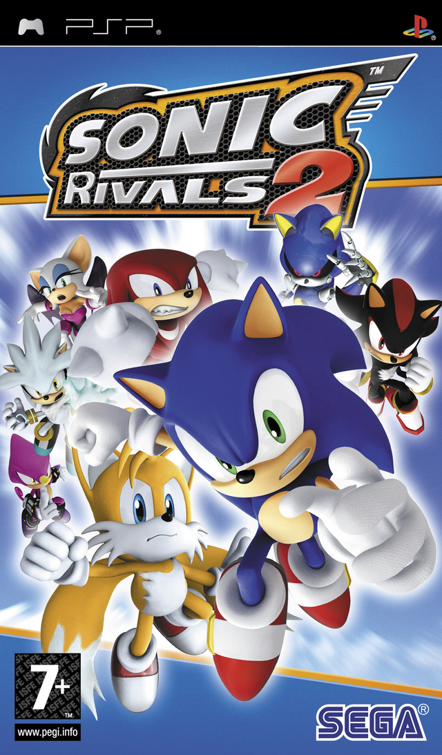 Caratula de Sonic Rivals 2 para PSP