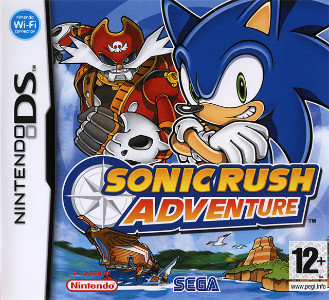 Caratula de Sonic Rush Adventure para Nintendo DS