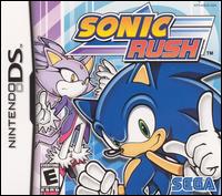 Caratula de Sonic Rush para Nintendo DS