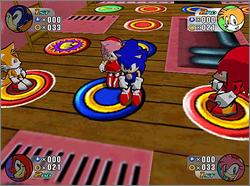 Pantallazo de Sonic Shuffle para Dreamcast