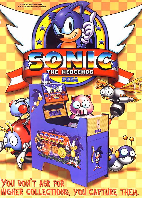 Caratula de Sonic The Hedgehog (Mega Play) para M.A.M.E.