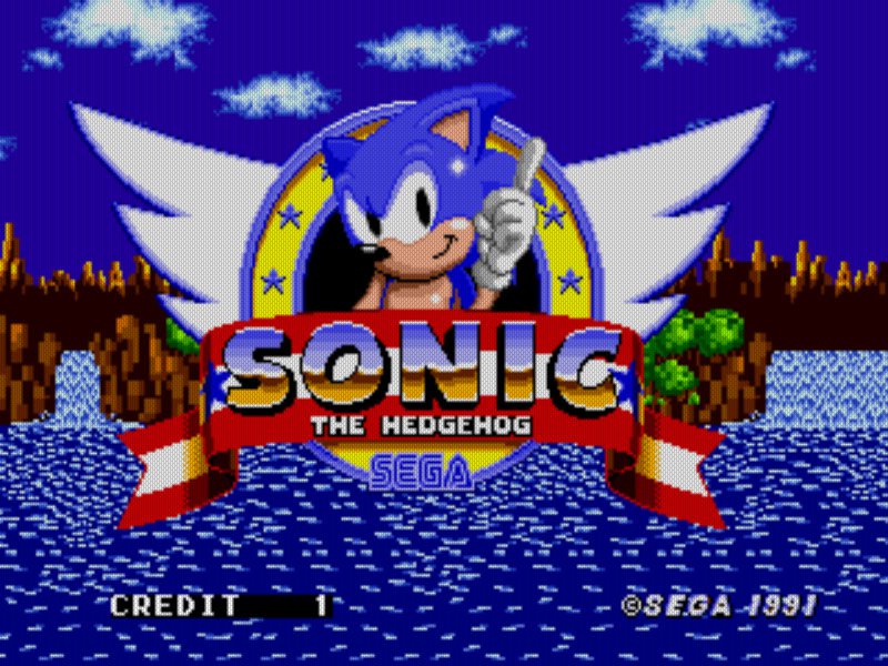 Pantallazo de Sonic The Hedgehog (Mega Play) para M.A.M.E.