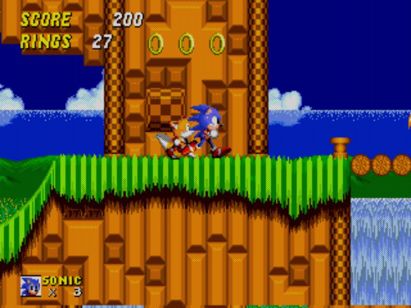 Pantallazo de Sonic The Hedgehog 2 (Mega Play) para M.A.M.E.