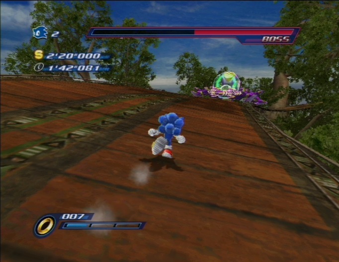 Pantallazo de Sonic Unleashed para Wii