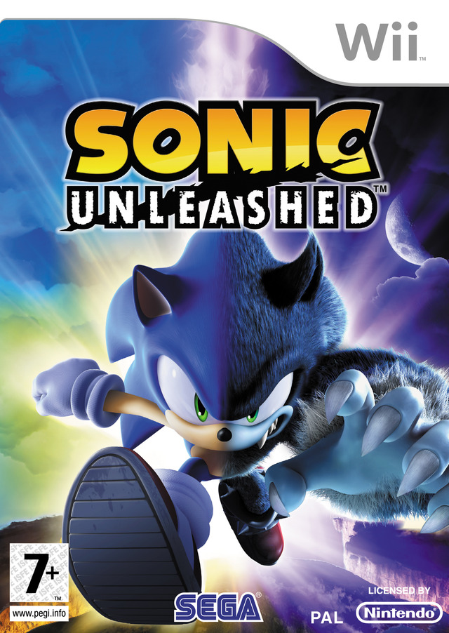 Caratula de Sonic Unleashed para Wii