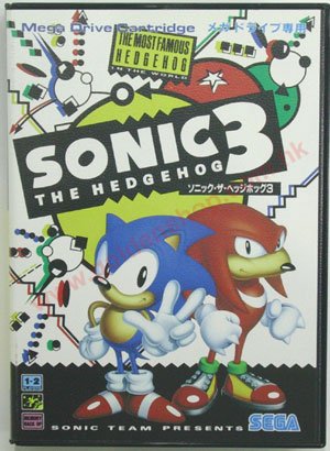 Caratula de Sonic the Hedgehog 3 para Sega Megadrive