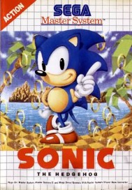 Caratula de Sonic the Hedgehog para Sega Master System