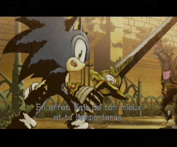 Pantallazo de Sonic y el Caballero Negro para Wii