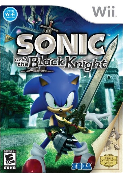 Caratula de Sonic y el Caballero Negro para Wii