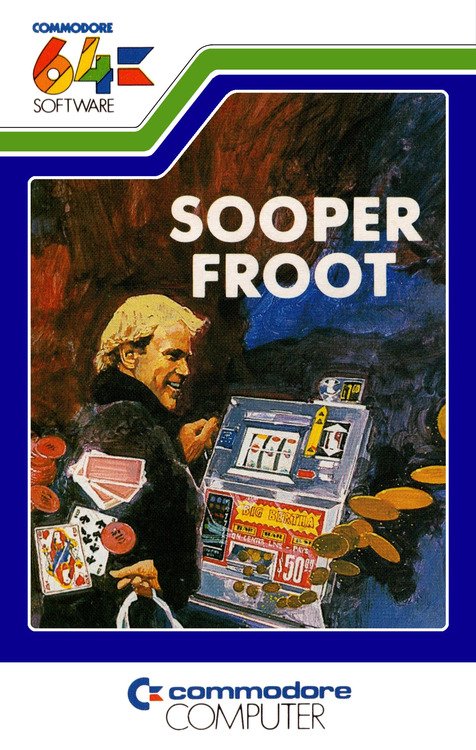 Caratula de Sooper Froot para Commodore 64