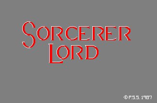 Pantallazo de Sorcerer Lord para Amstrad CPC