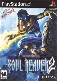 Caratula de Soul Reaver 2: The Legacy of Kain Series para PlayStation 2