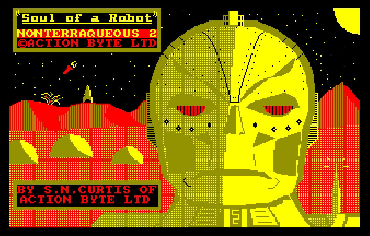 Pantallazo de Soul of a Robot para Amstrad CPC