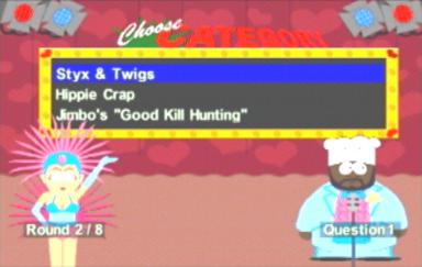Pantallazo de South Park Chefs Luv Shack para Nintendo 64