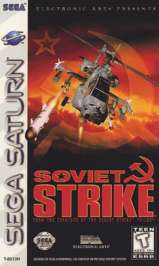 Caratula de Soviet Strike para Sega Saturn