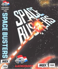 Caratula de Space Busters para MSX