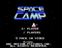 Pantallazo de Space Camp para MSX