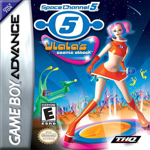Caratula de Space Channel 5: Ulala's Cosmic Attack para Game Boy Advance