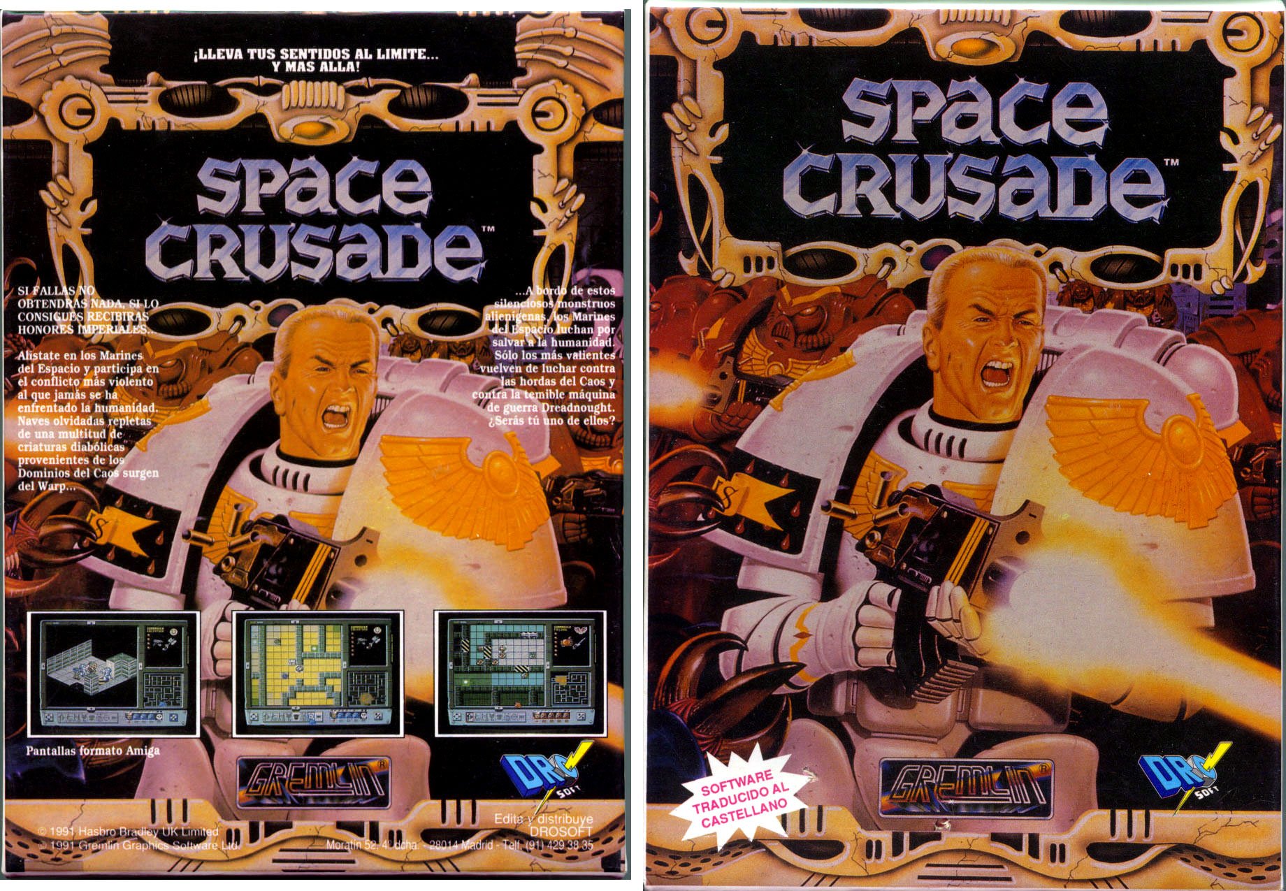 Caratula de Space Crusade para Amstrad CPC
