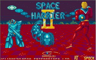 Pantallazo de Space Harrier II para Atari ST