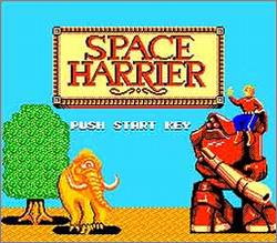 Pantallazo de Space Harrier para Nintendo (NES)