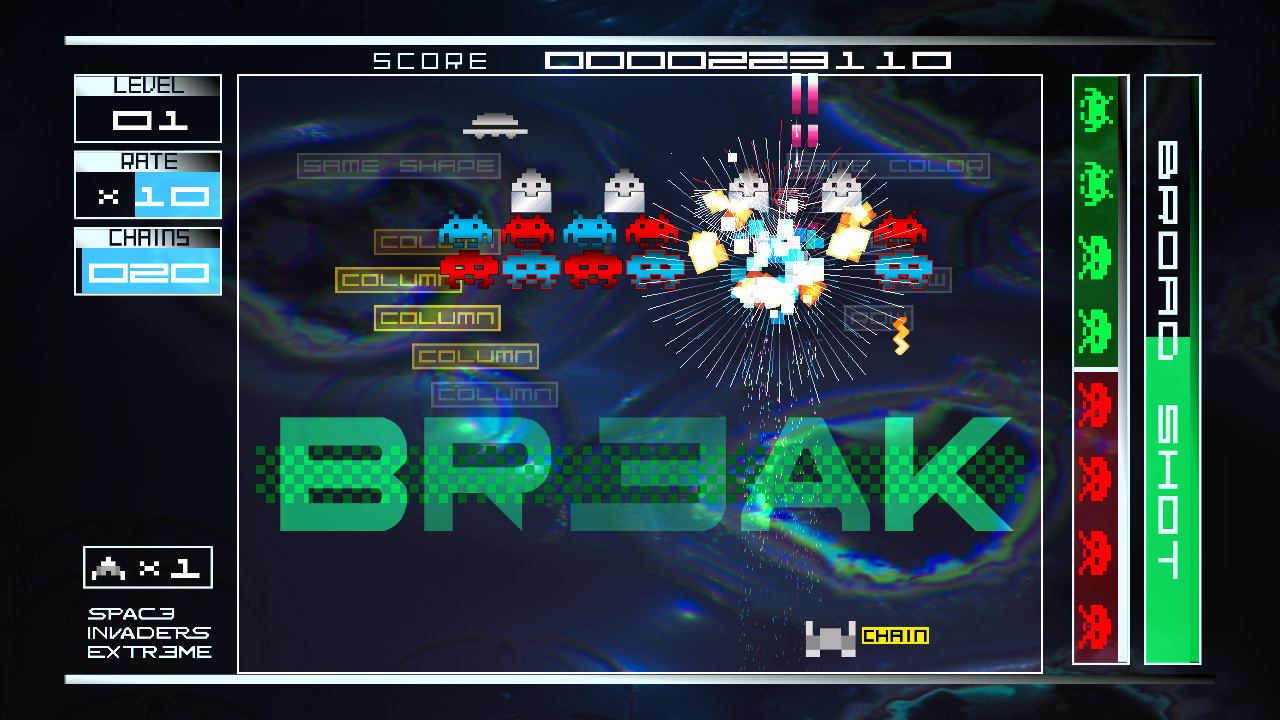 Pantallazo de Space Invaders Extreme (Xbox Live Arcade) para Xbox 360